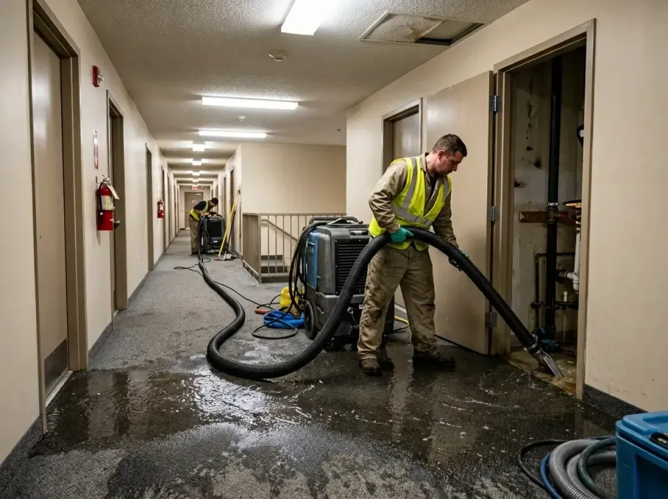 multi-unit-apartment-hallway-f-005 — frequently asked questions, Emergency Burst Pipe Water Extraction & Removal in Momence,…